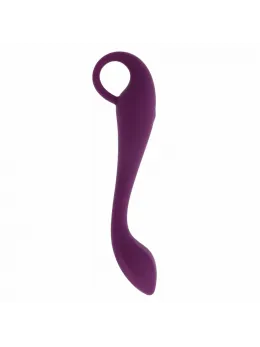Evolved Lochness Rechargeable Silicone Curved Vibrator 19 cm Blue