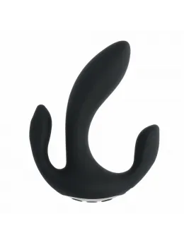 Playboy Triple Threat Black Multi-Motor Intimate Device Silicone