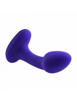 Evolved Novelties Anybody's Plug Purple - Ergonomic Wavy Design Small