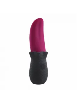 Evolved Tongue Teaser Silicone Vibrating Device Waterproof USB Pink