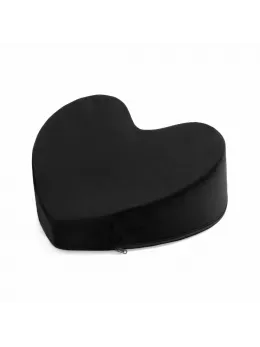 Bedroom Fantasies Heart-Shaped Positioning Pillow Black Soft Support