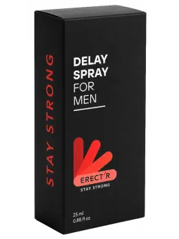 ERECTR Delay Spray 25 ml - Gentle Sensitivity Control Formula
