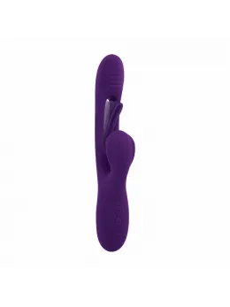 Evolved The Thrill Rechargeable Silicone Massager Purple, 14 Modes