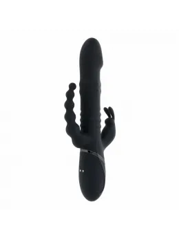 Evolved Big Bunny Energy Black - Multi-Zone Silicone Intimate Device