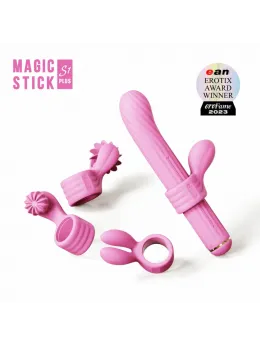 Magic Stick S1 модулен водоустойчив стимулатор, розов