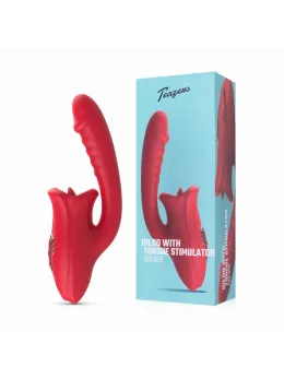 Teazers Multi-Function Vibrating Massager with Clitoral Stimulator Pink