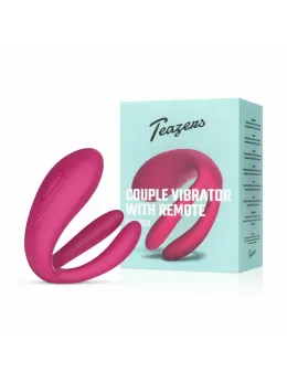 Teazers Couples Intimate Device with Wireless Remote Control, Multi-Zone Stimulation