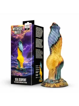 Mythical Mates Sea Serpent Large Thrusting Silicone Model, Suction Base