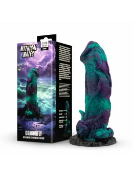 Mythical Mates Dragonfly Model Intimate Toy Purple-Green Large