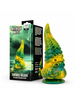 Mythical Mates Tentacle Delight Intimate Model Green-Yellow 22cm