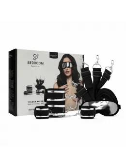 Loveboxxx Secret Pleasure Chest Silver Moon Set with Restraints & Mask