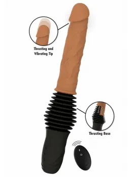 HIDDEN DESIRE INFERNO Double Thrusting Silicone Intimate Machine, Remote, 5cm