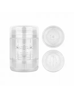 FPPR Double-Sided Transparent Intimate Device - Compact Dual Entry Sleeve