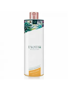 Exotiq Massage Oil Vanilla Caramel 500ml - Nourishing Aromatic Blend