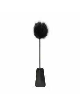 EasyToys 2-in-1 Black Dual-Ended Feather Tickler & Whip 39 cm