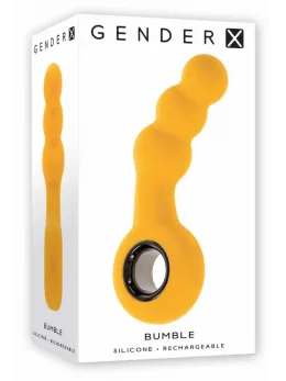 GENDER X BUMBLE Vibrating Plug Silicone 12 Modes Waterproof Black