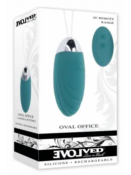 EVOLVED OVAL OFFICE Remote-Control Intimate Egg 12 Modes Waterproof