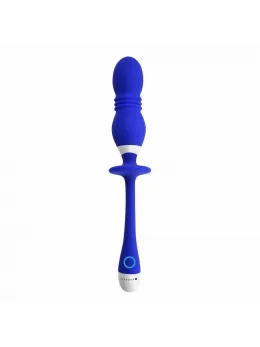 Evolved Play Ball Blue - Vibrating Intimate Device with Thrusting Action