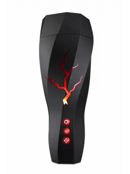 M For Men Storm White - Intimate Vibro Device with Suction System USB