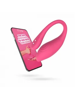 EasyConnect Aria Vibrating Egg - App-Controlled Wireless Device, Pink
