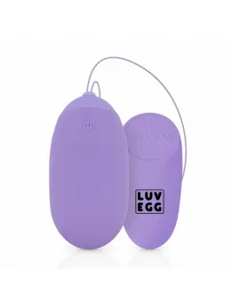 Easytoys Luv Egg XL Purple - Remote-Controlled Silicone Intimate Device