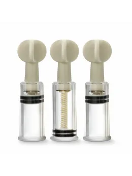 Blush Temptasia Twist Adjustable Suction Set 3pcs Transparent Acrylic