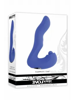 EVOLVED TAPPITY TAP Intimate Machine with Triple Motor System, Purple