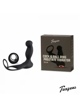 Teazers Prostate Vibrating Intimate System with Dual Rings & Remote Control
