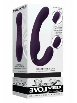 EVOLVED Share The Love Intimate System Inflatable Black 22.8cm