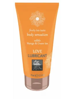 Love Lubricant Water-Based Gel Mango & Green Tea Edible 100ml