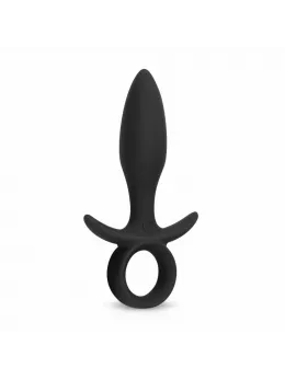 EasyToys Butt Buzzer Silicone Intimate Device 10-Mode Black Rechargeable
