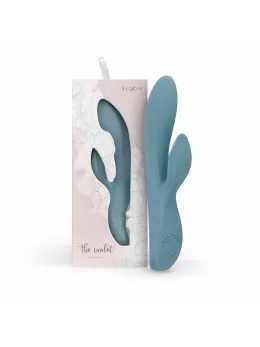 Bloom The Violet Dual-Action Silicone Vibrator with Swipe Control, Purple