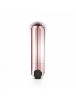 Rosy Gold Bullet Series Compact Intimate Massager, 10 Modes, USB