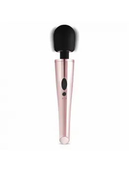 Rosy Gold Nouveau Wand Massager - Rechargeable, 10 Modes, Flexible Head