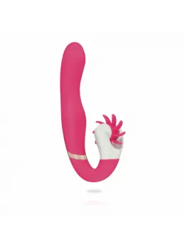 EasyToys Dave Silicone Dual Motor Rechargeable Vibrating Device Pink