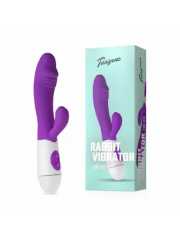 Teazers Rabbit Vibrator Purple - Multi-Mode Stimulation System