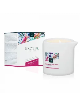 Exotiq Massage Candle Bamboo Orchids 200g - Aromatic Massage Oil Candle