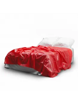 EasyToys Vinyl Protection Sheet Red 230x160 cm - Waterproof Cover