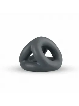 Boners Open Cocksling Triple Silicone Support Ring System Black