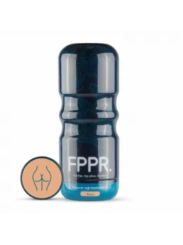 FPPR Mocha Premium Intimate Sleeve with Textured Tunnel, Dark Tone