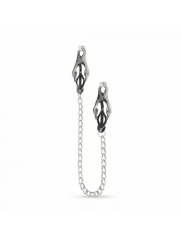 EasyToys Japanese Style Metal Clamps with Chain - Adjustable Pressure
