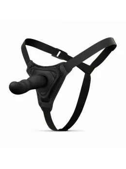 EasyToys Silicone Strap-On Set Adjustable Harness Compact Black 110cm