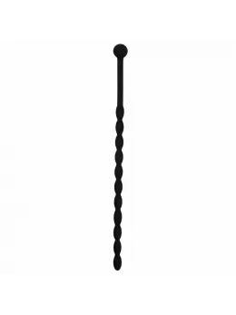 Sinner Gear Silicone Intimate Dilator - Black, Flexible Ribbed Design