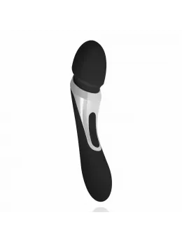 Sway Vibes Dual-Ended Wand Massager Black Rechargeable Waterproof