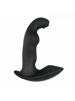 TOYJOY Dynamic Duke Ribbed Silicone Intimate Massager Black