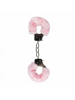 EasyToys Plush Handcuffs Pink - Soft Adjustable Restraint System