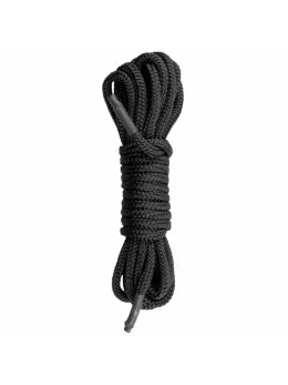 EasyToys Soft Bondage Rope 5m - Flexible Black Restraint Cord