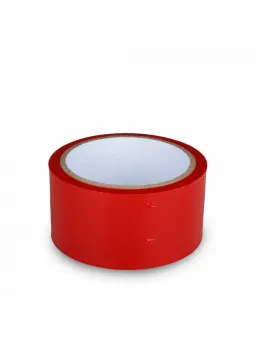 EasyToys Bondage Tape Red 20m - Flexible Non-Sticky Restraint Roll