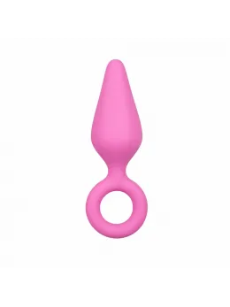 EasyToys Pointy Plug Silicone Tapered Model, Black, Size S