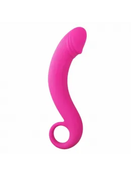 EasyToys Silicone Curved Prostate Massager Black 16 cm - Ergonomic Shape